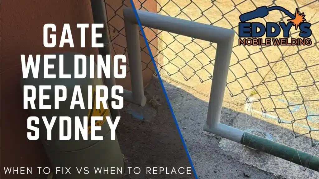 gate welding services Sydney mobile repair