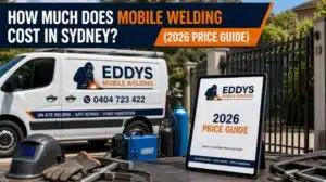 Mobile Welding in Lane Cove | Eddy's Mobile Welding | On-Site Welding & Metal Fabrication in Sydney How Much Does Mobile Welding Cost in Sydney? (2026 Price Guide)